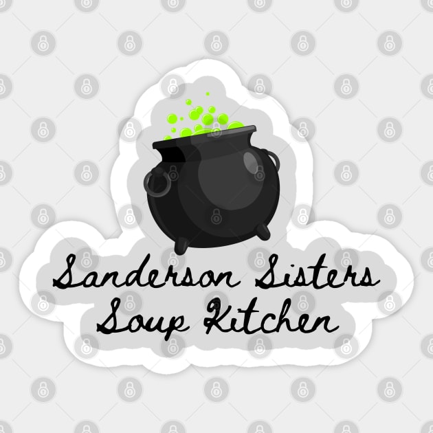 The Sanderson Sisters Soup Kitchen Sticker by MalibuSun